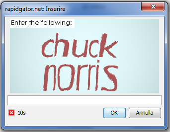 Chuck Norris CAPTCHA
